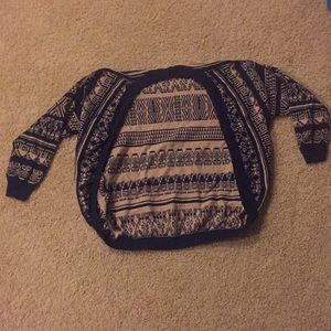 Patterned cardigan